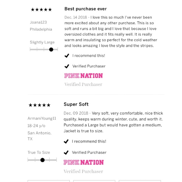 NWT Victoria Secret / Pink polar fleece sweater - Picture 5 of 7